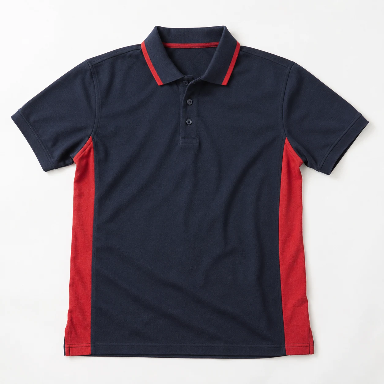 Polo Bicolore Personalizzata - Vista Principale — immagine illustrativa