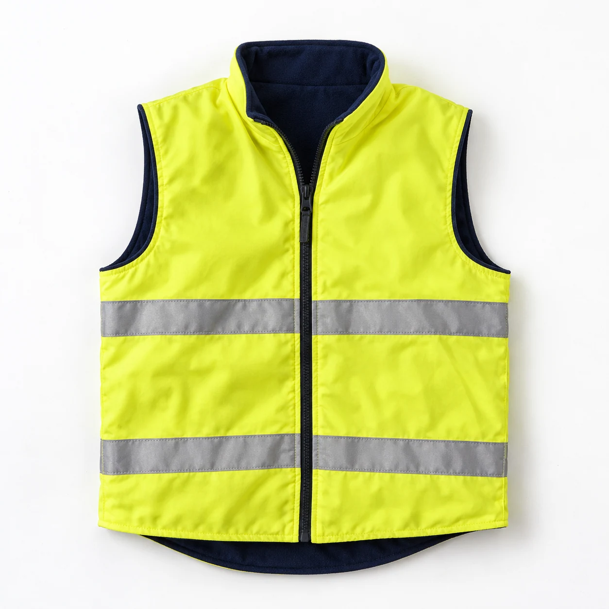 Gilet Double Face Rifrangente Personalizzato - Vista Principale — immagine illustrativa