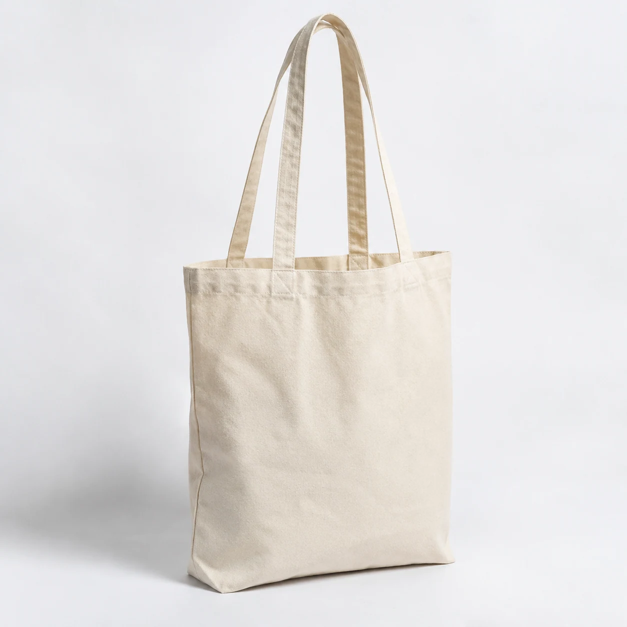 Shopper in cotone naturale