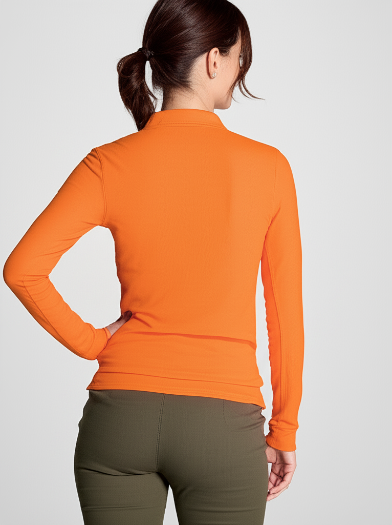 Polo Donna Maniche Lunghe - Miniatura 2