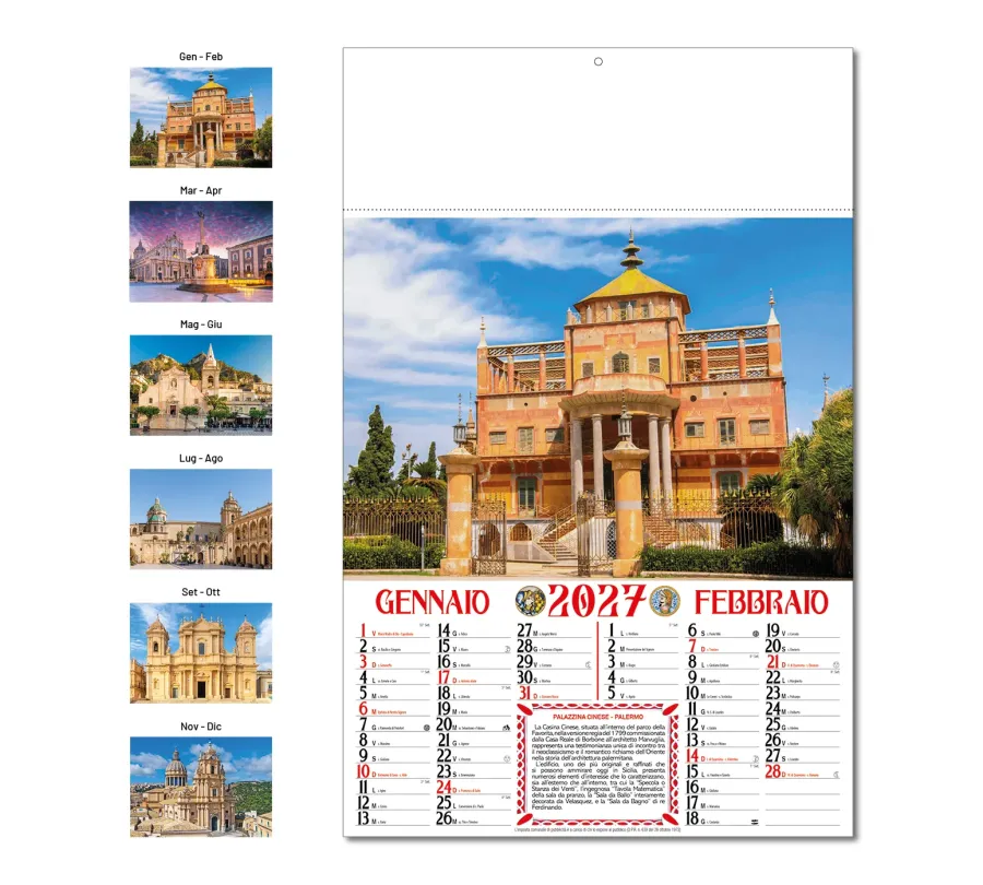 Calendario Sicilia