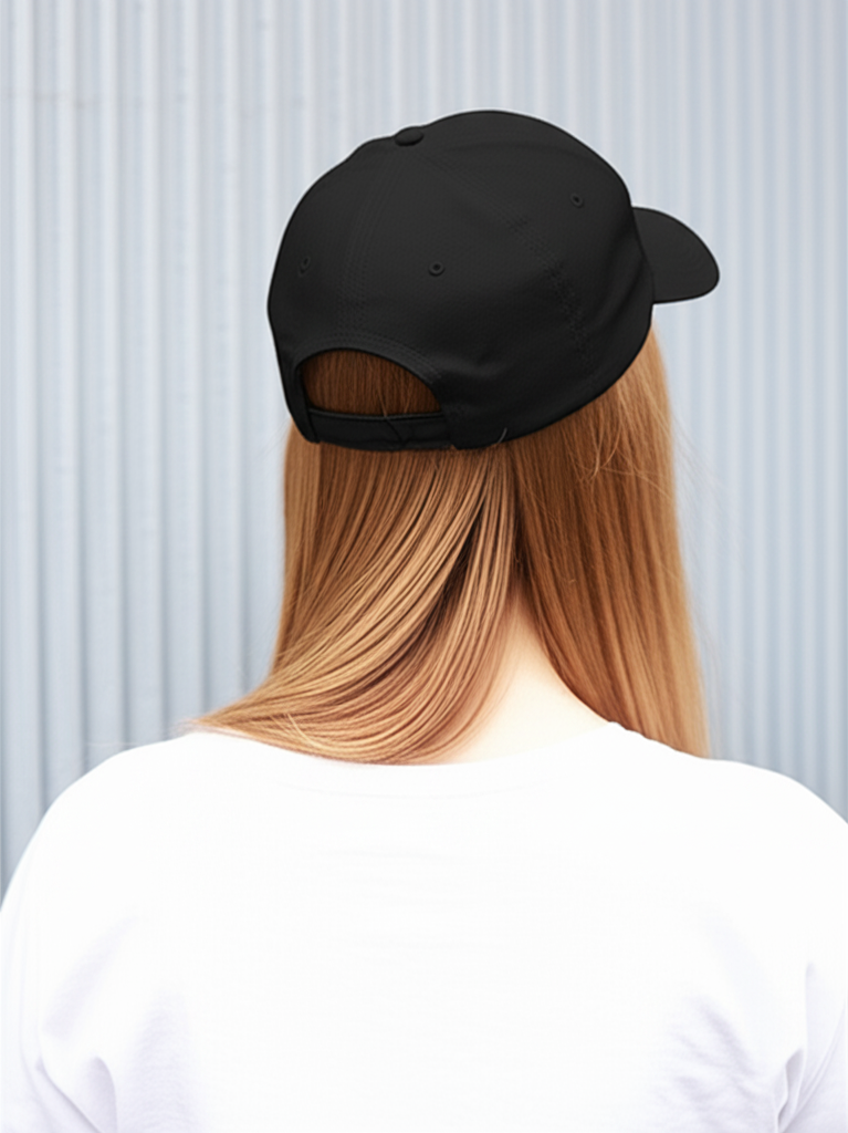 Cappello Visiera Curva 5 Pannelli - Miniatura Navy