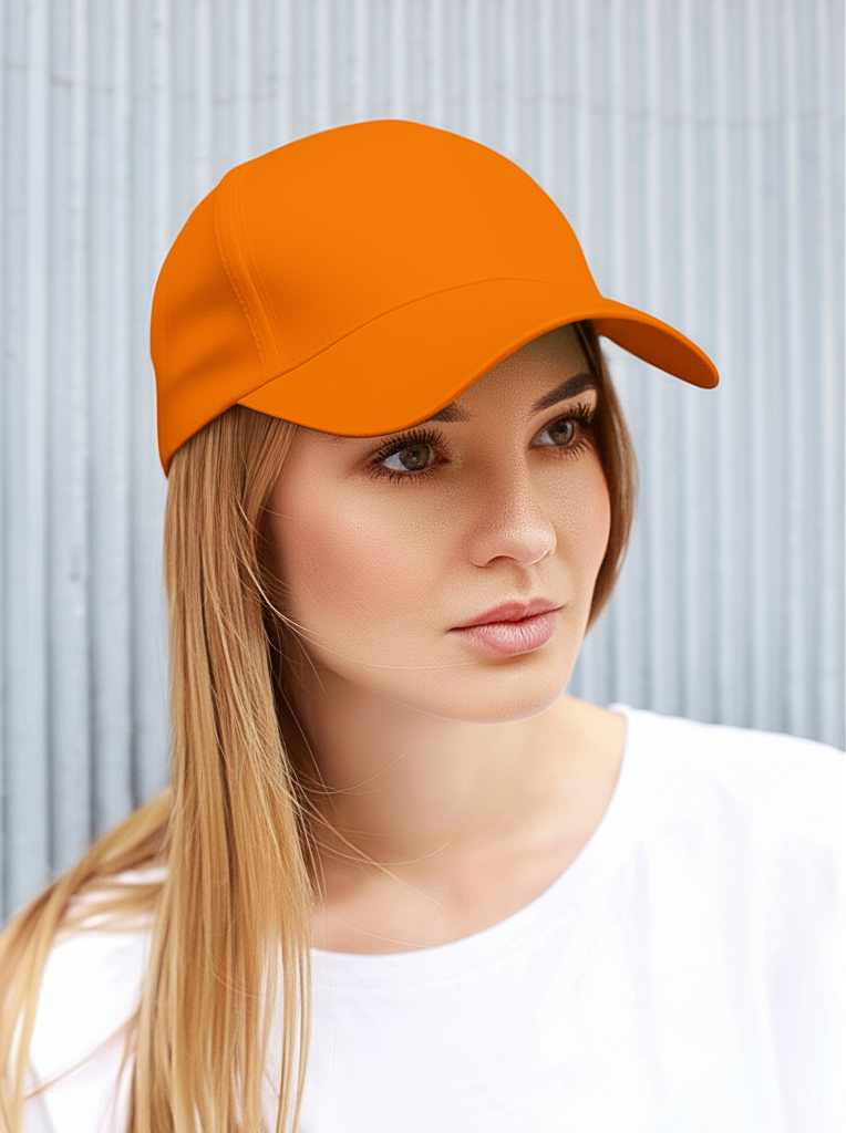 Cappello Visiera Curva 5 Pannelli - Miniatura White