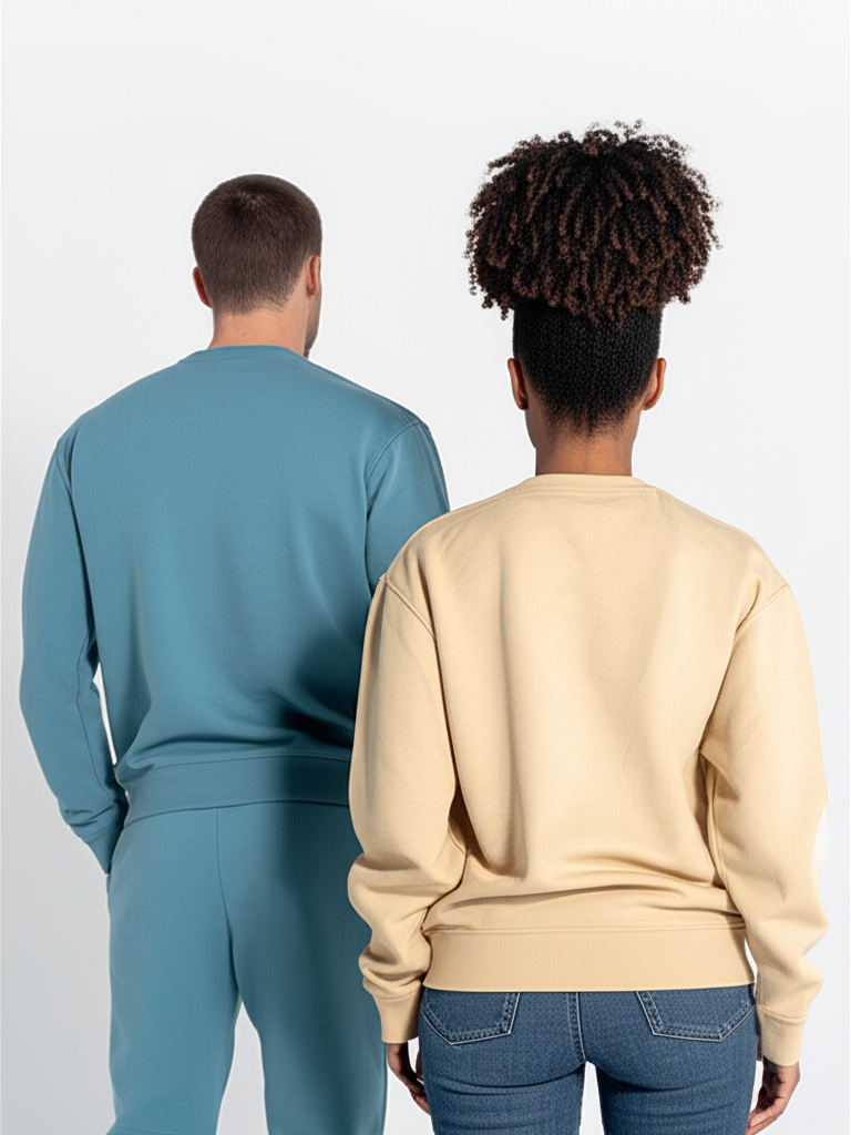 Felpa Unisex Girocollo Premium - Miniatura 2