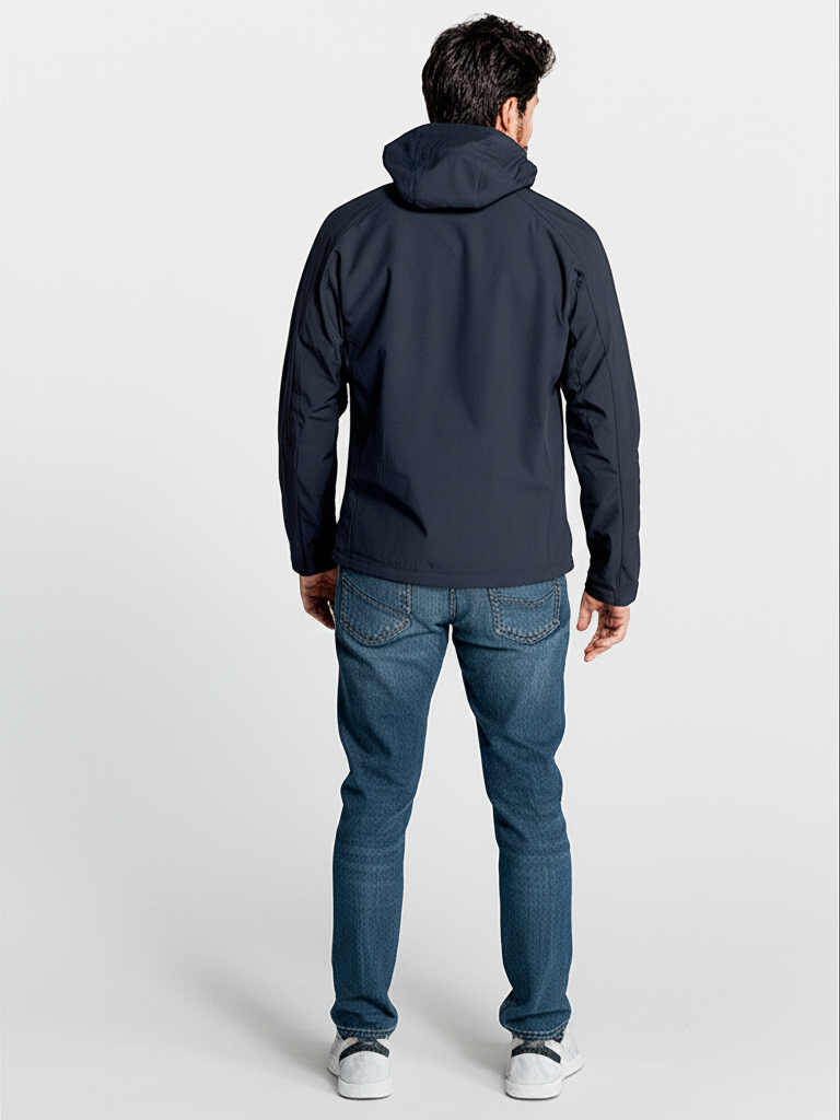 Giacca Softshell con Cappuccio - Miniatura 3