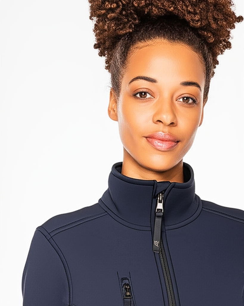 Giacca Donna Softshell Navy - Miniatura 4