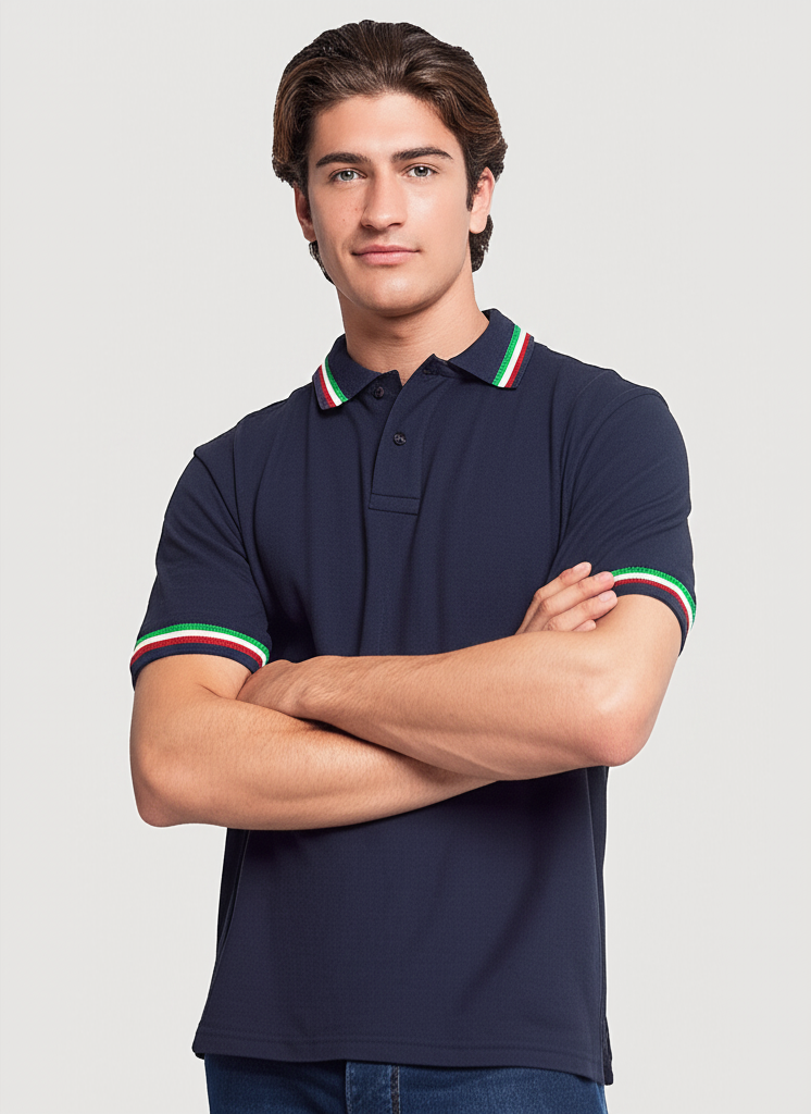 Polo Uomo Italia (Maniche Corte)