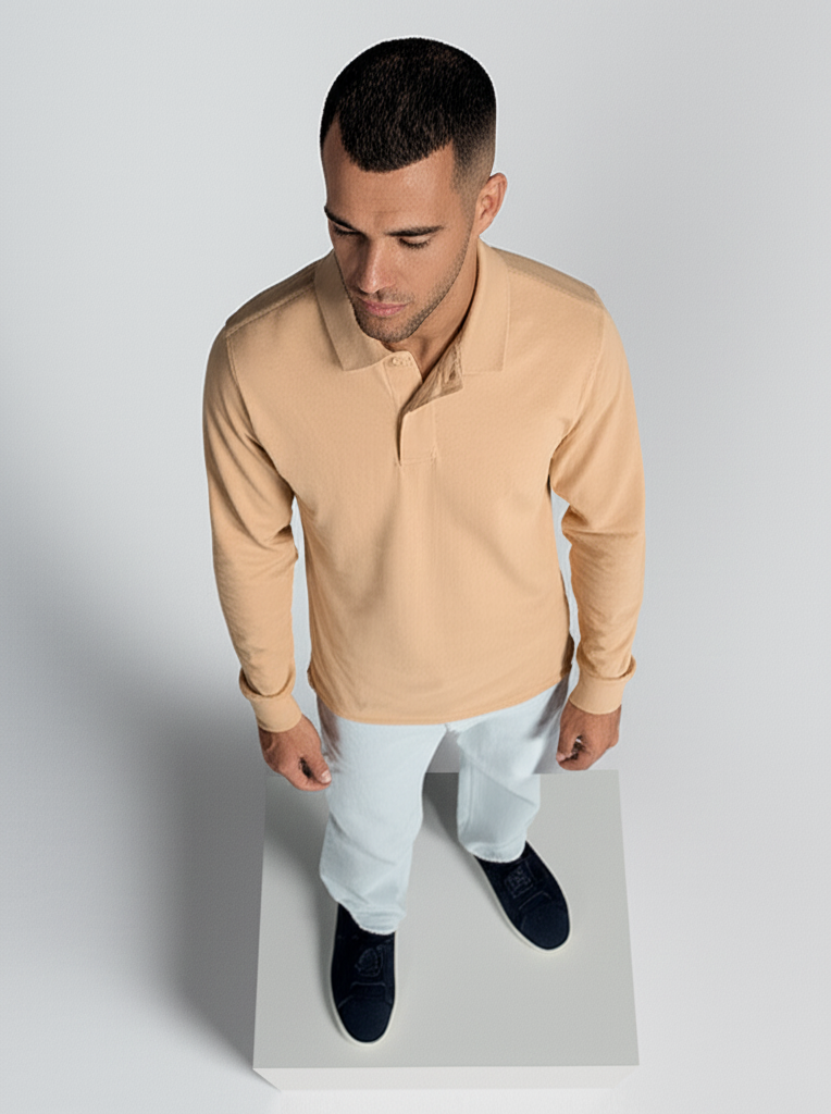 Polo Uomo Maniche Lunghe - Miniatura 1