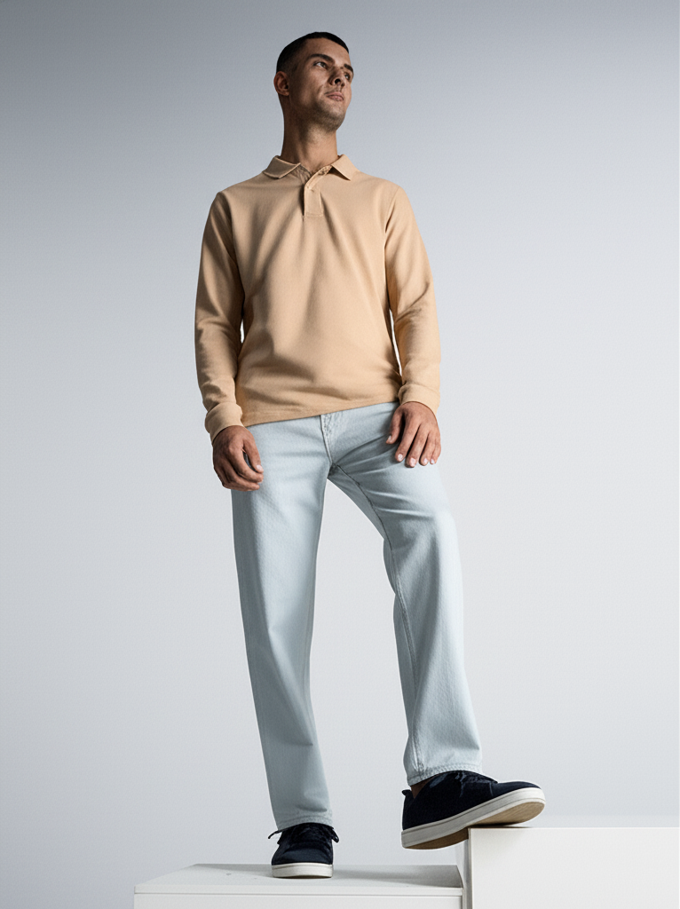 Polo Uomo Maniche Lunghe - Miniatura 2