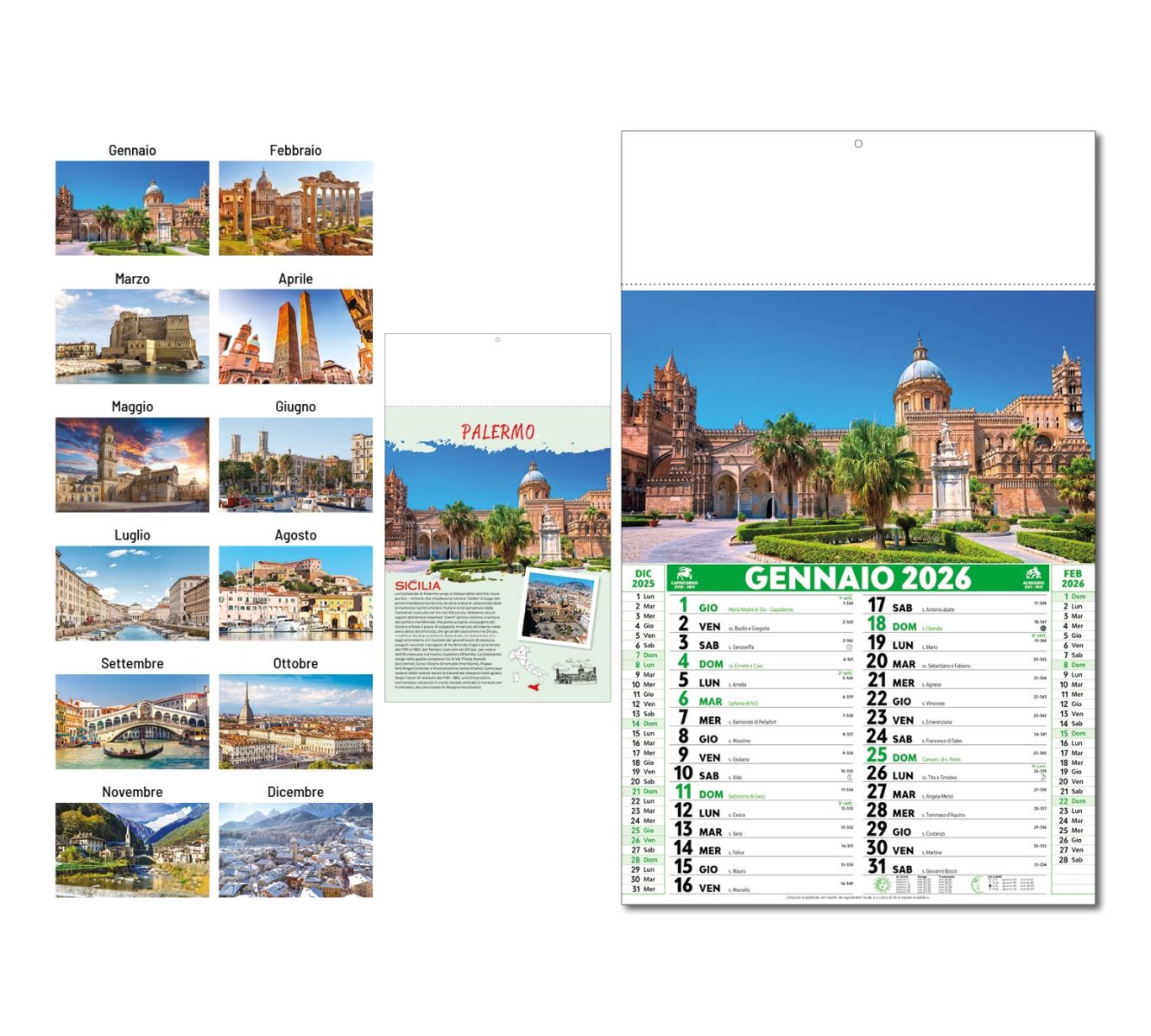 Calendario Città Italiane - Miniatura 2