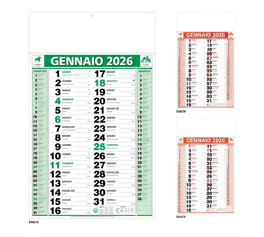 Calendario Olandese Small - Miniatura 2