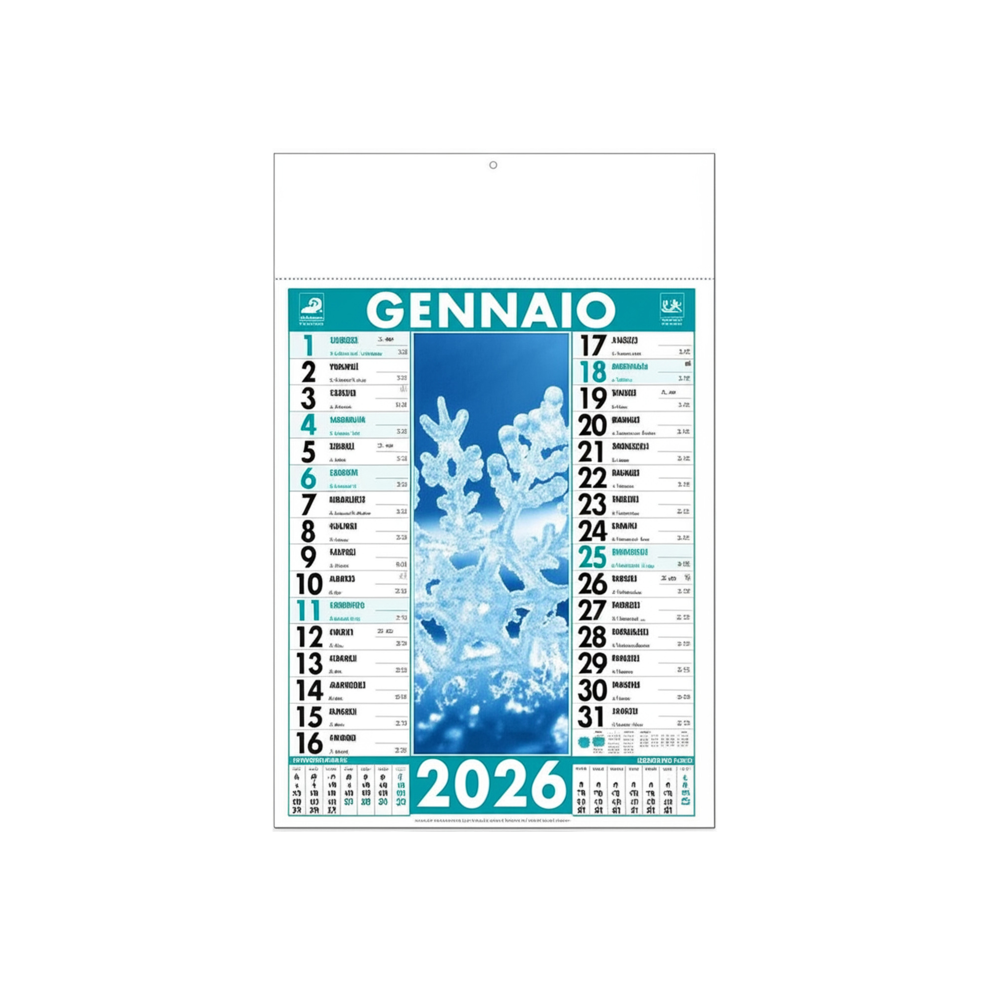 Calendario Olandese 4 Stagioni - Miniatura 2