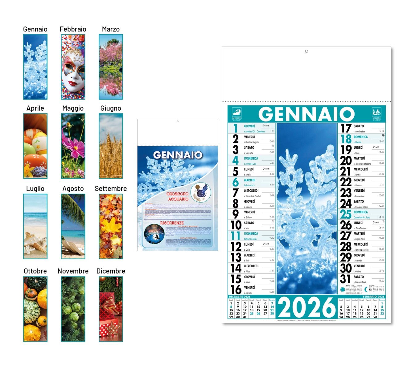 Calendario Olandese Stagioni