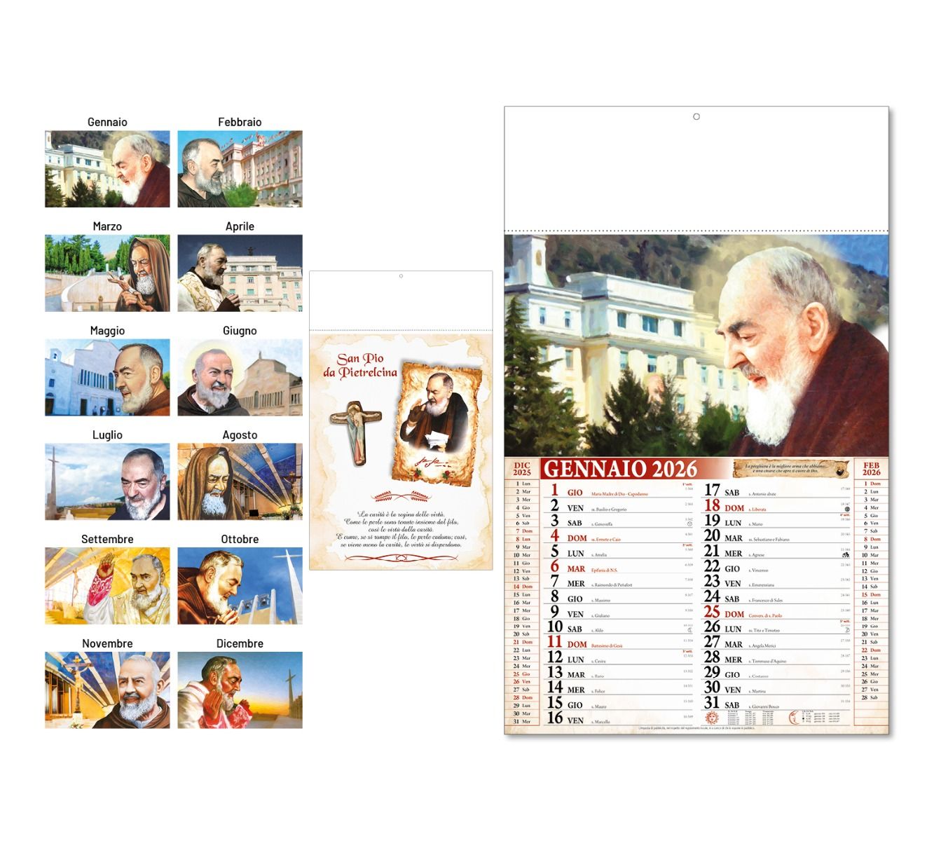 Calendario San Pio - Miniatura 2