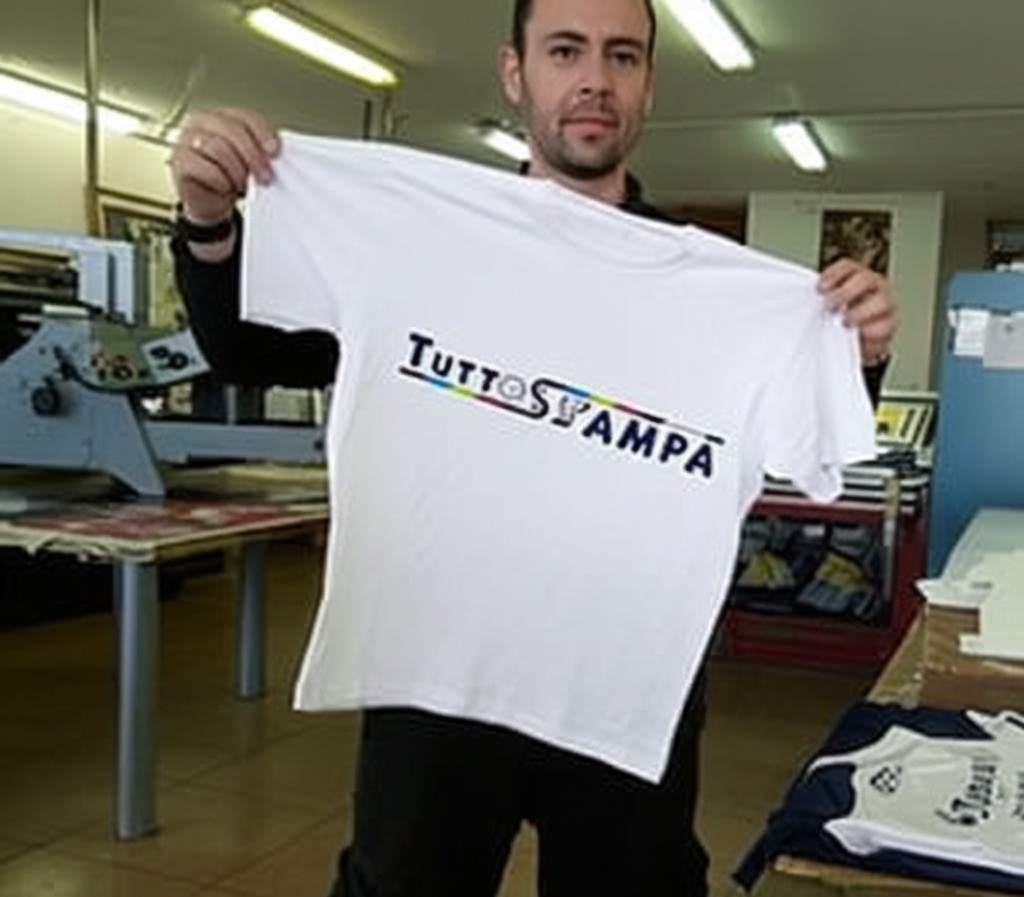 Esempio di Stampa Serigrafica su Maglietta